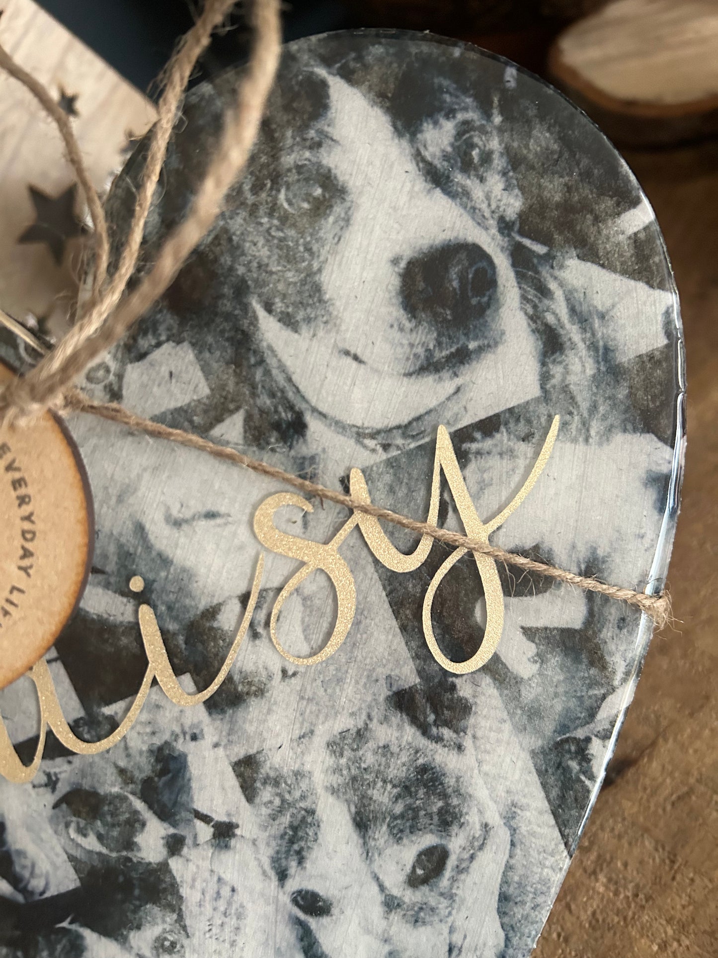 Memorial Photo Resin Artwork