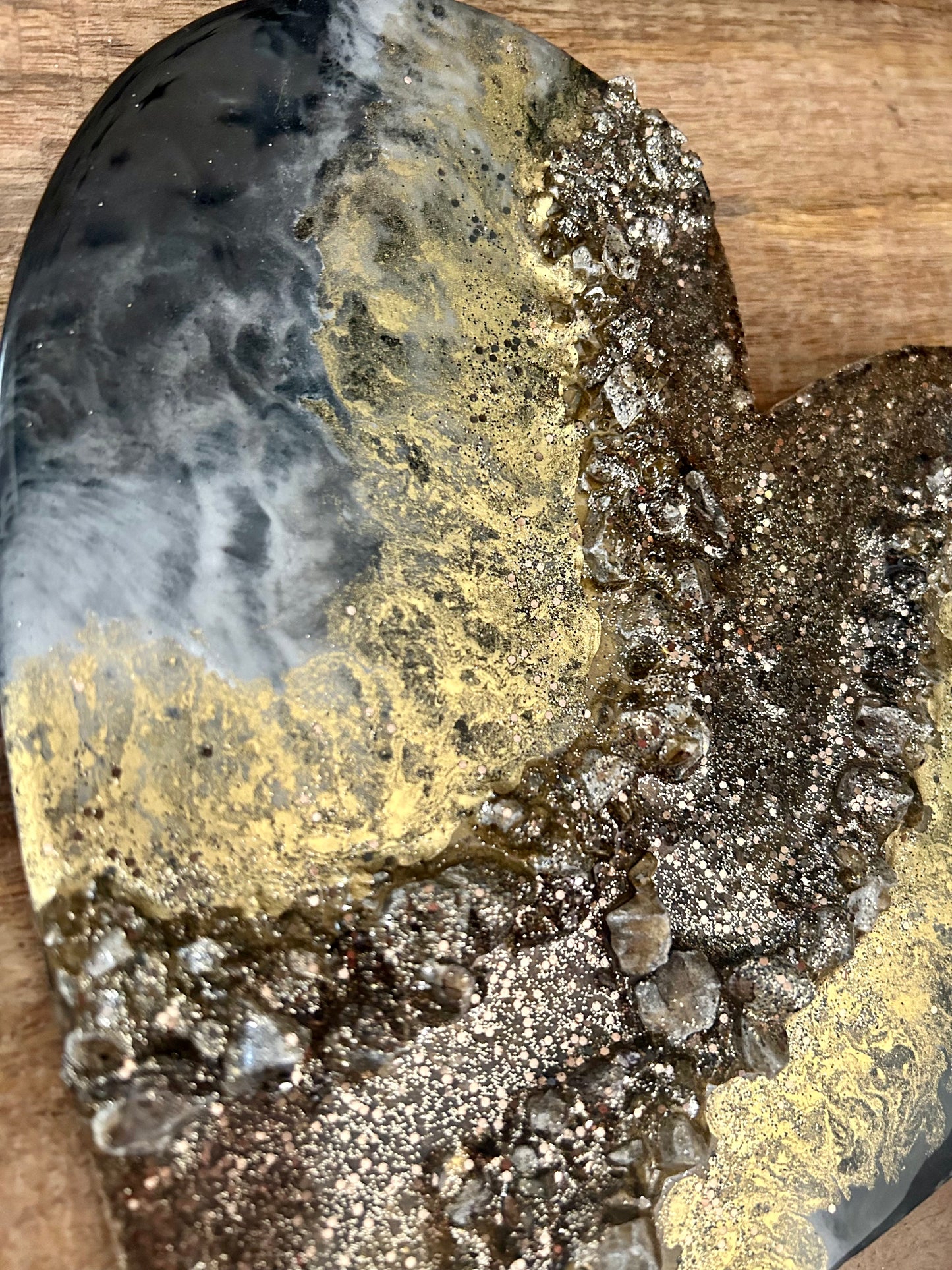 Memorial Ashes Resin Artwork