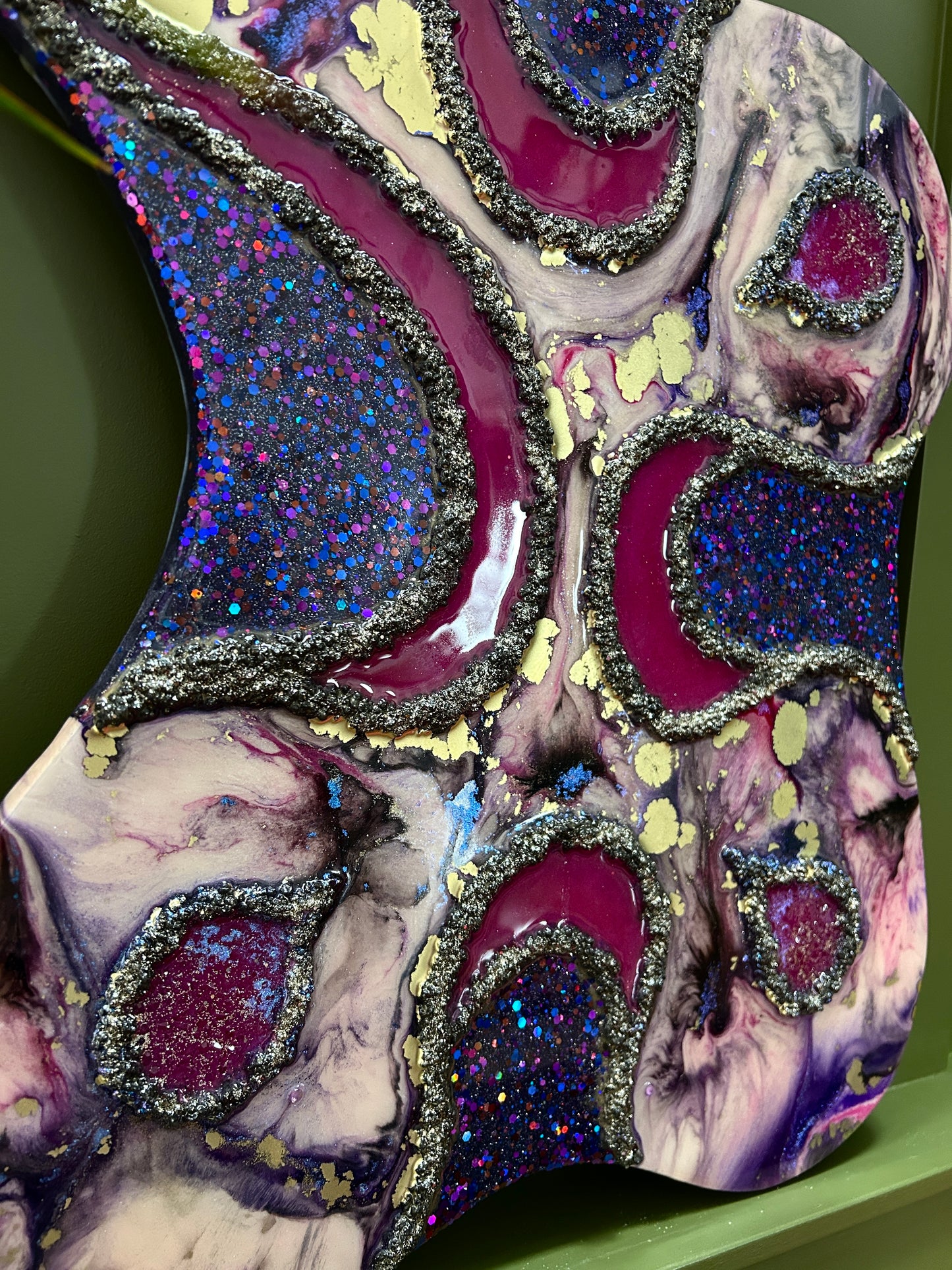 SERAPHIA - Resin and Ink Original Artwork