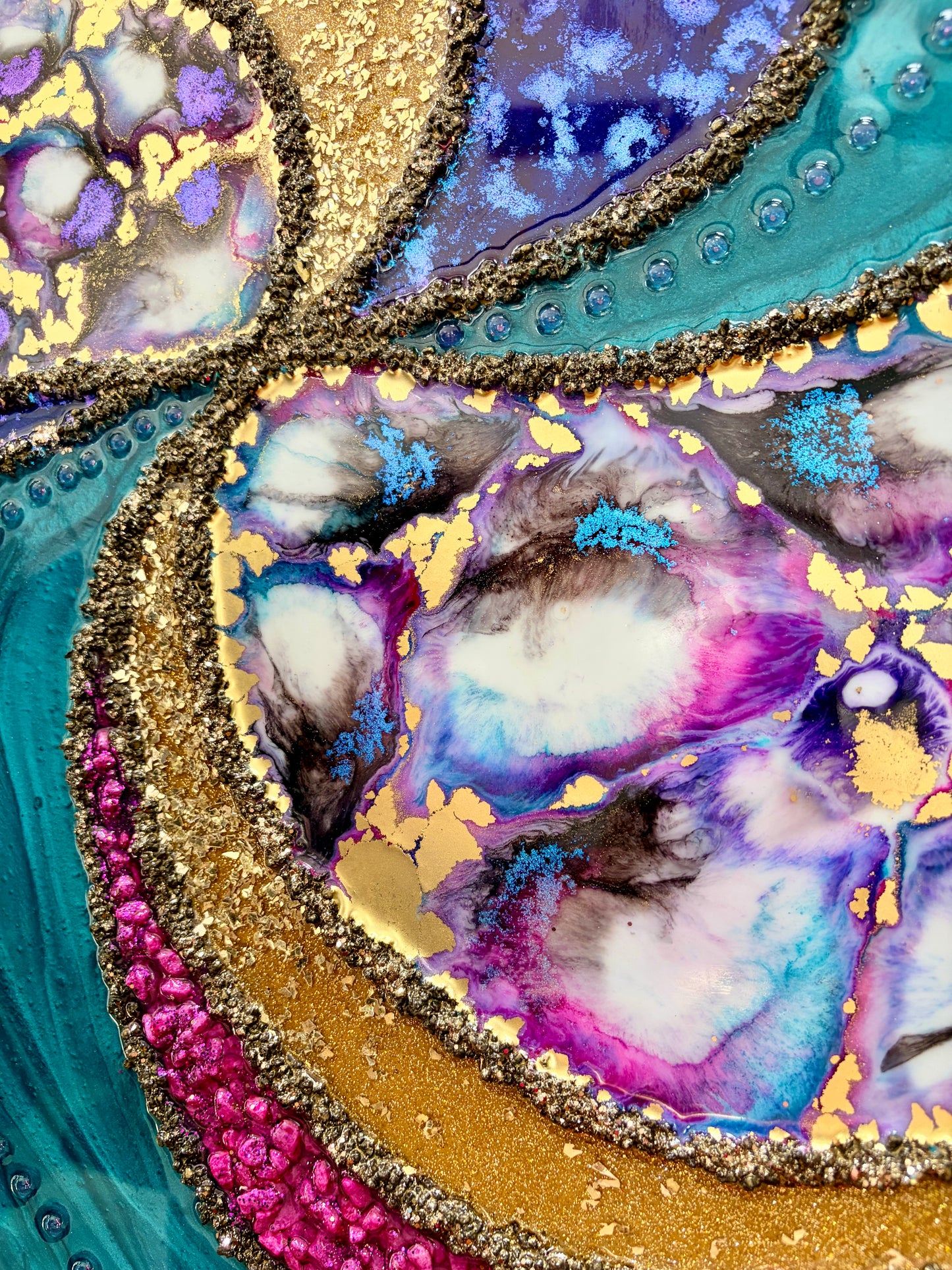 DAYDREAMER - Resin and Ink Original Artwork