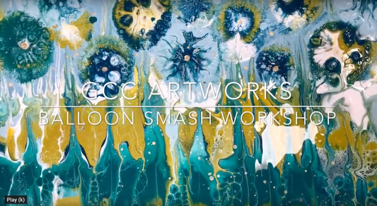 New ACRYLIC POUR CANVAS Workshop is a-coming!!