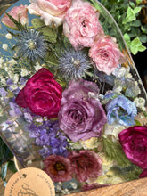 Wedding / Memorial Flowers Preserved in Resin Arch - 23cm