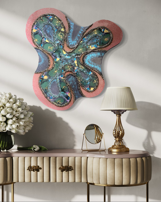 CELESTIA - Resin and Ink Original Artwork