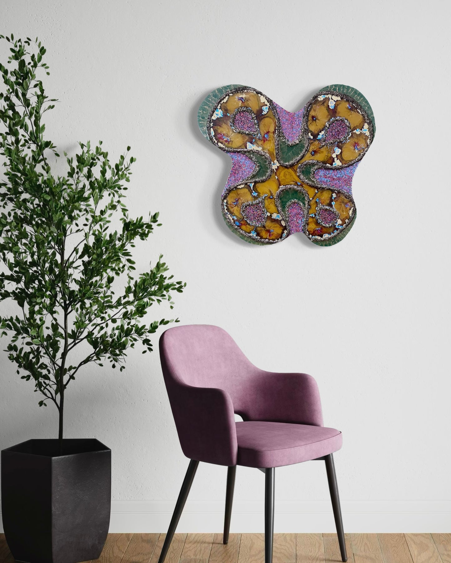 ARCADIA - Resin and Ink Original Artwork