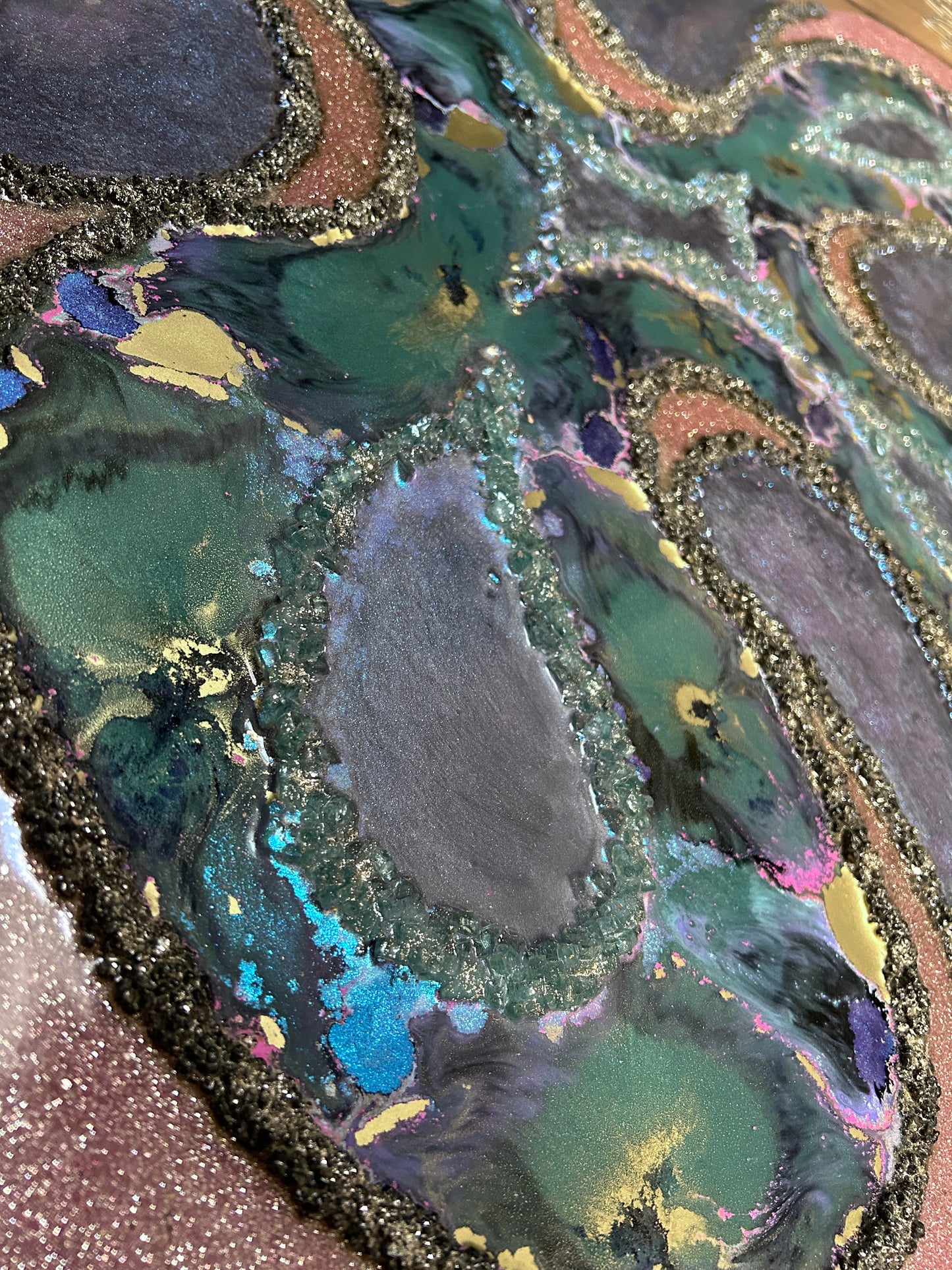 CELESTIA - Resin and Ink Original Artwork