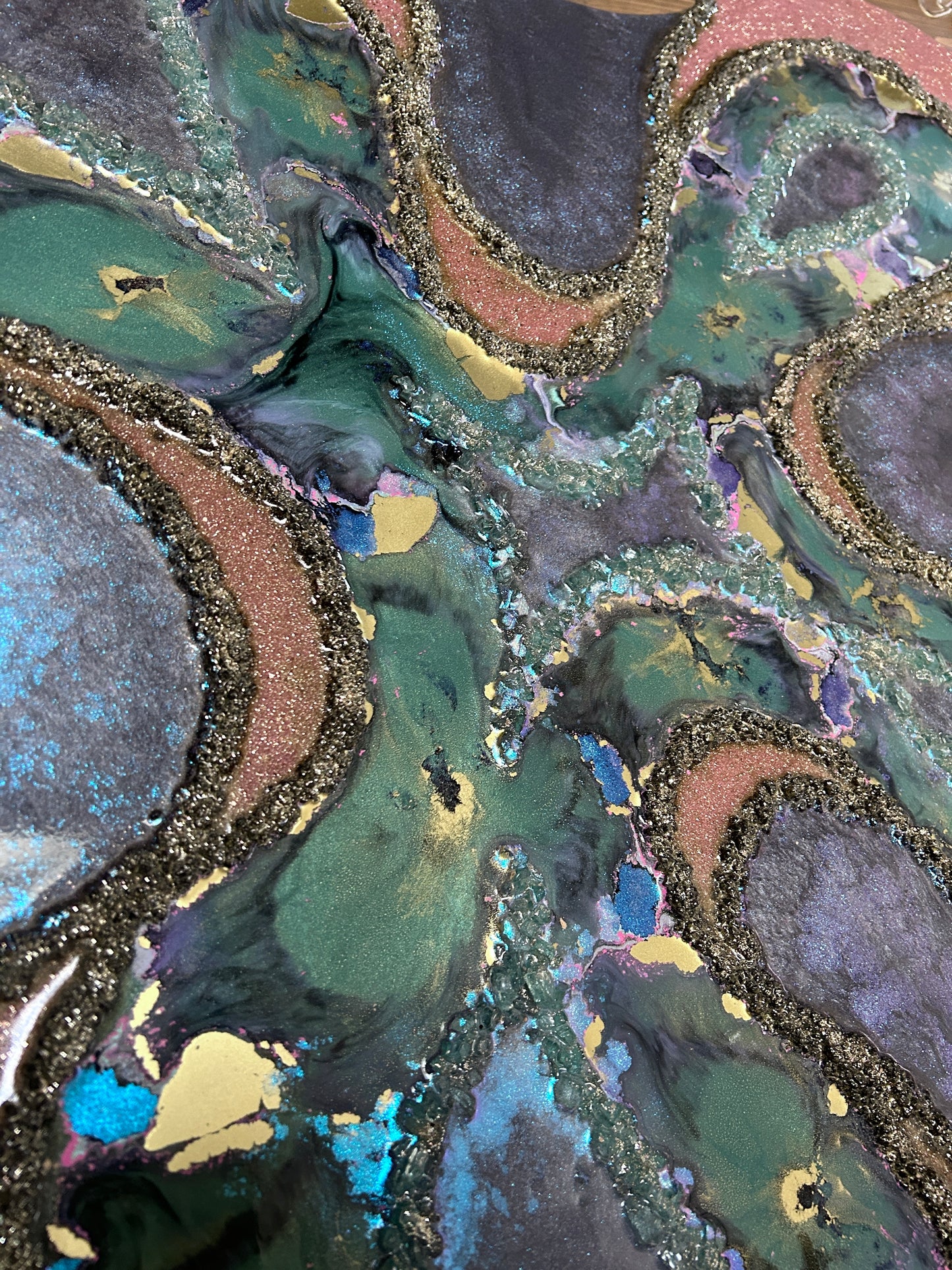 CELESTIA - Resin and Ink Original Artwork