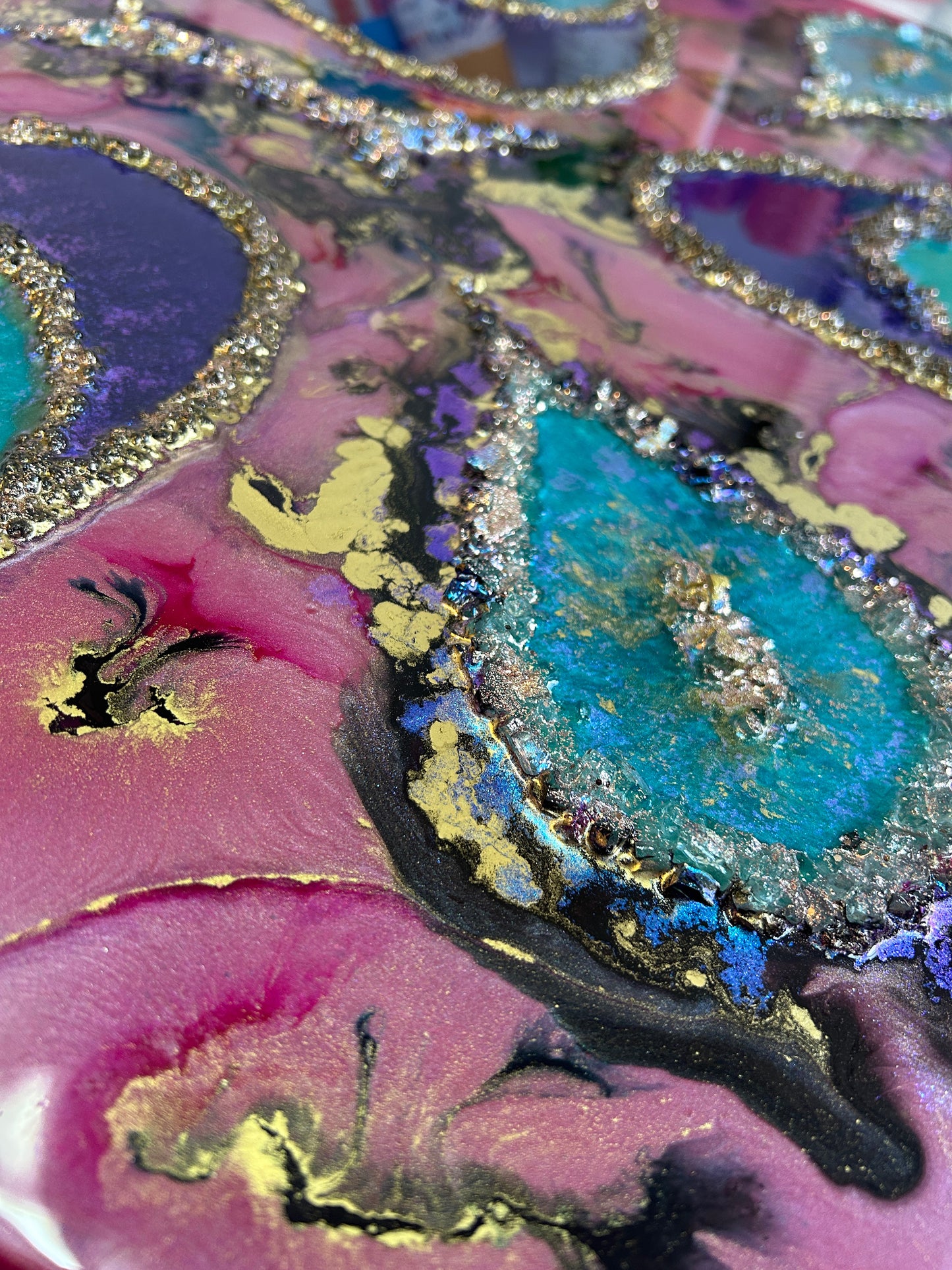 LUMINARA - Resin and Ink Original Artwork