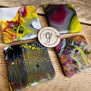 ACRYLIC POUR COASTERS WORKSHOP - Exclusive Booking