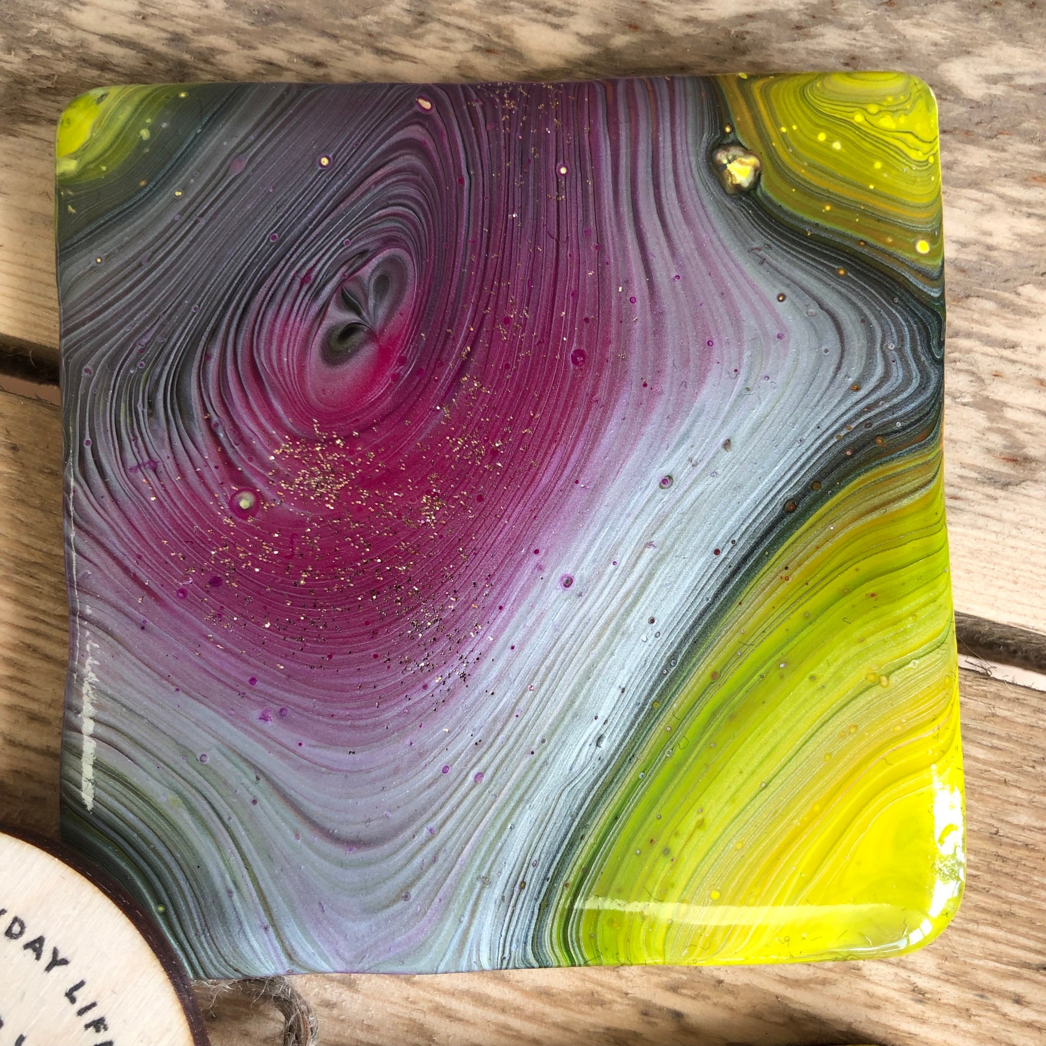 Acrylic Coasters! : r/PourPainting